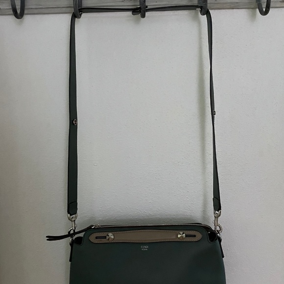 FENDI By The Way Satchel Leather with Studs - Picture 9 of 16